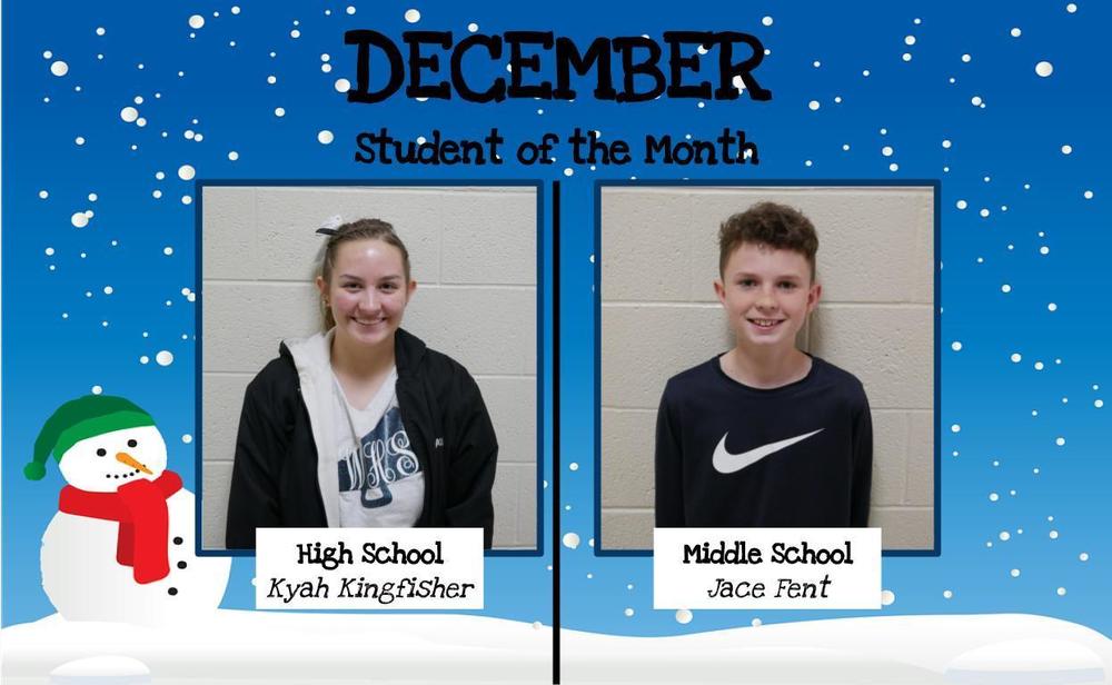December: Student of the Month