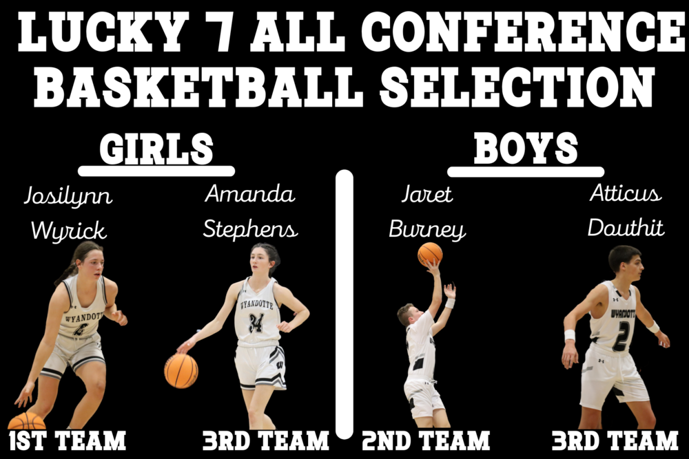 Congratulations to our Lucky 7 All Conference Basketball Players!