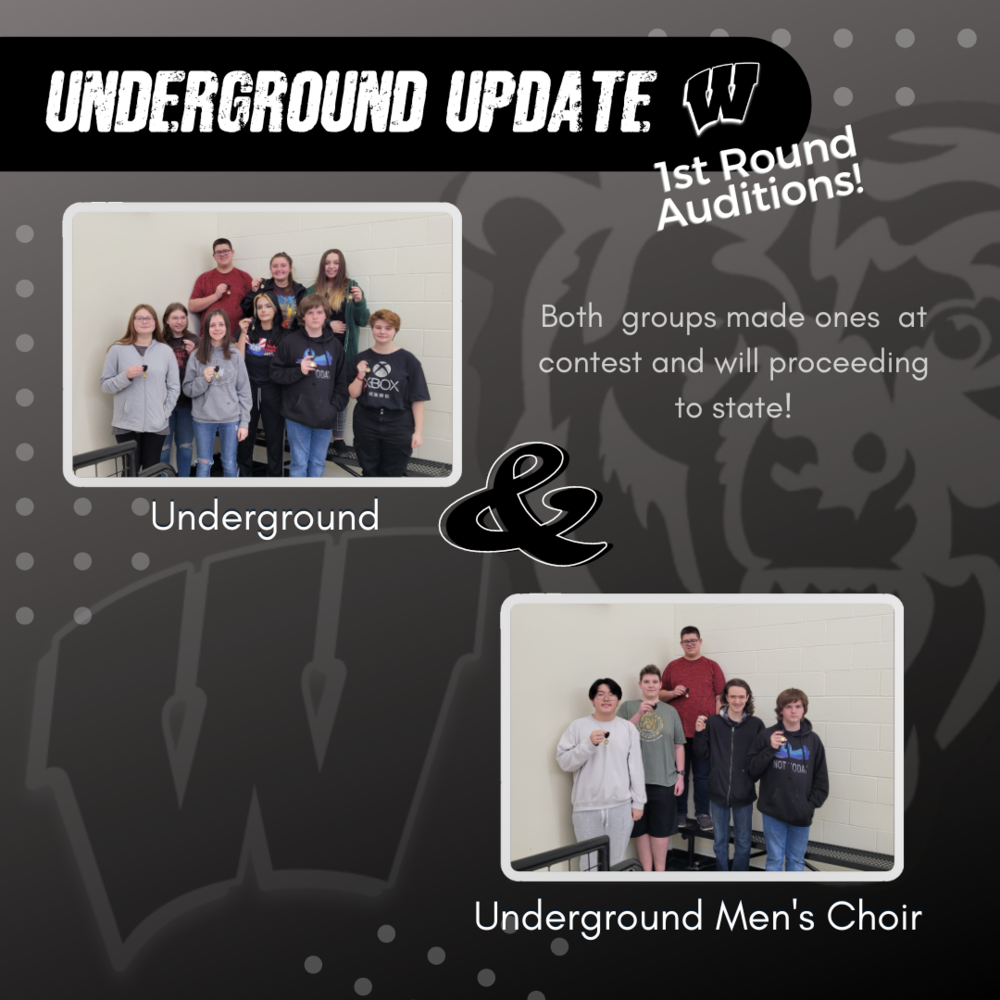 Underground Update (1st Round Auditions)