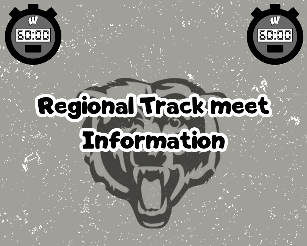 Regional Track Meet Information