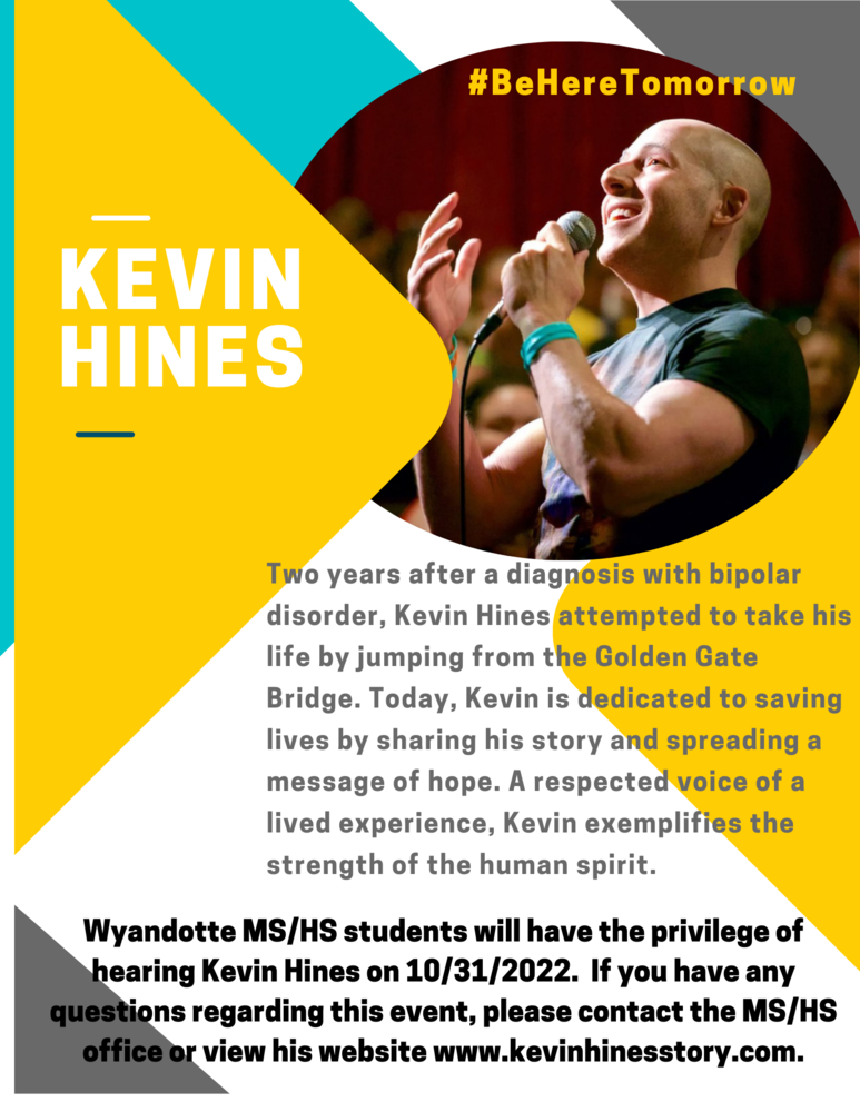 Speaker: Kevin Hines