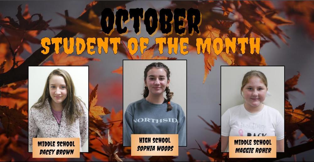 October: Student of the Month