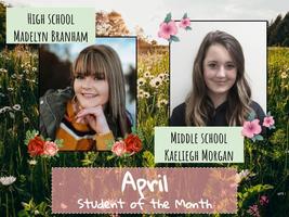 April: Student of the Month