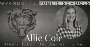 2020/2021 Middle School Teacher of the Year