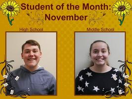 November: Student of the Month