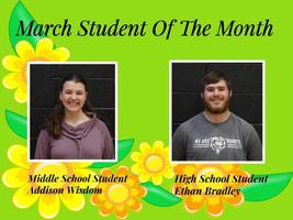 March: Student of the Month