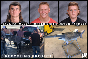 Wyandotte High School Students Create a Recycling Vessel During Distance Learning