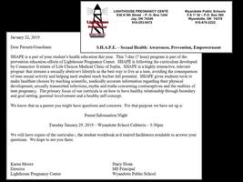 Parent Night for SHAPE Curriculum