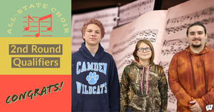 Students Qualify for 2nd round of All-State Choir