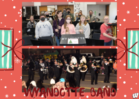 Wyandotte Band Claims 2nd Place in Miami Christmas Parade