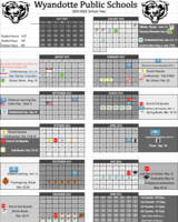 Updated 21/22 Wyandotte Public Schools Calendar