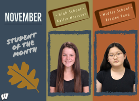 November: Student of the Month