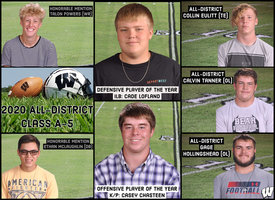 Football: All-District Class A-5 Announced