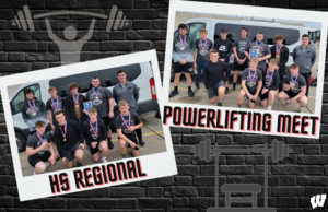 HS Boys Regional Powerlifting Meet Results