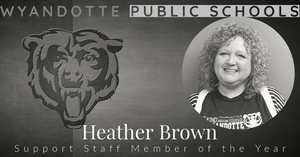 2020/2021 Support Staff Member of the Year: Heather Brown