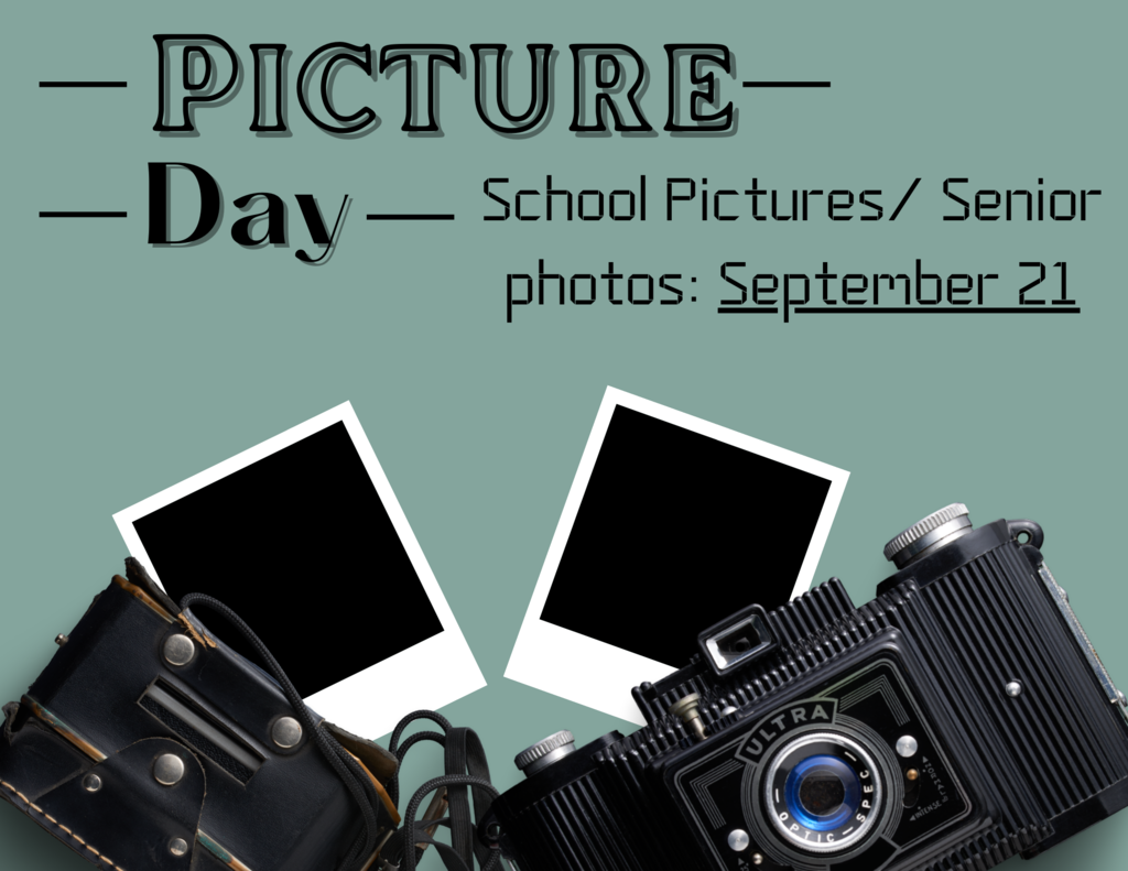 Picture Day September 21st. 