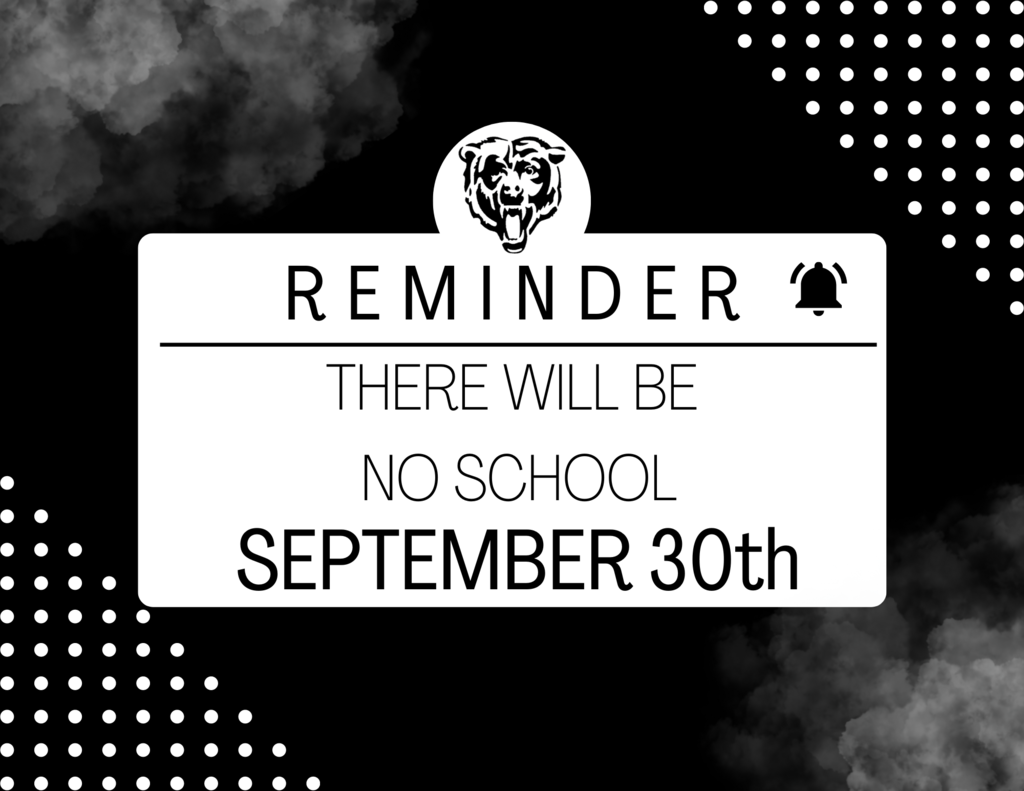 No School September 30th Post