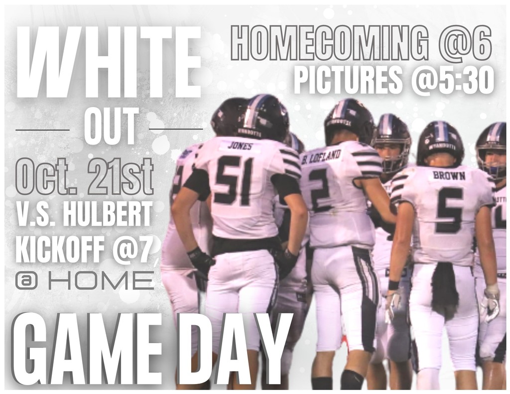 Game Day: White Out Friday, October 21st
