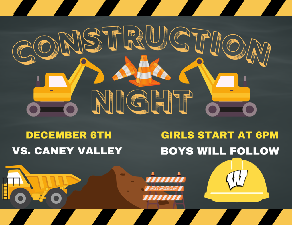 Theme Night: Construction Tuesday, December 6th