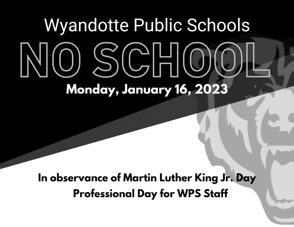 NO SCHOOL: MLK Day