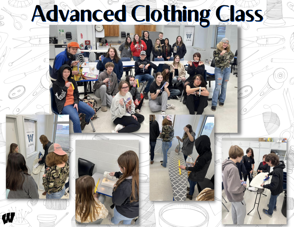Advanced Clothing Class travels to Welch High School
